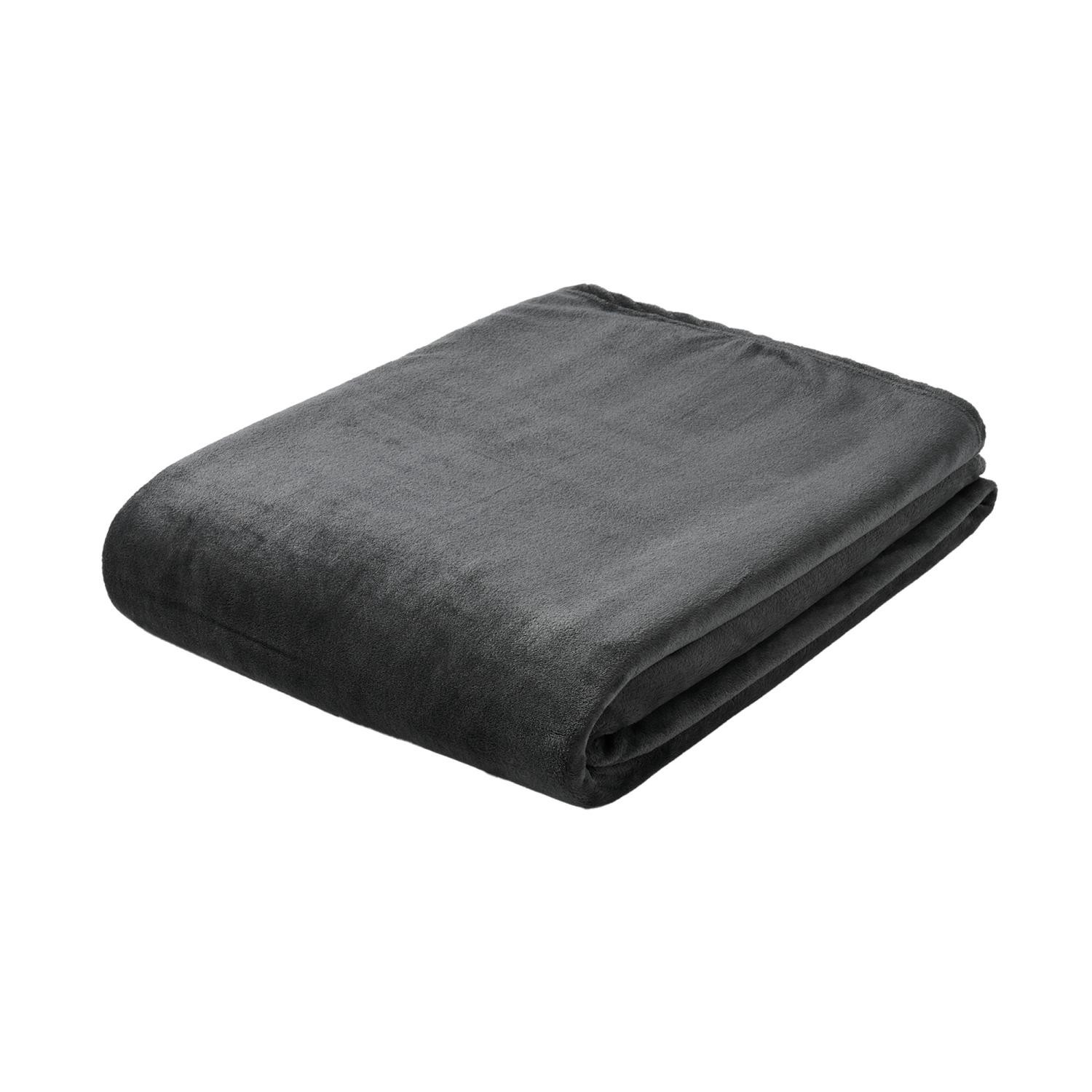 slide 1 of 5, Havenstay Family Blanket, 102 In X 120 In, Grey, 102 x 120