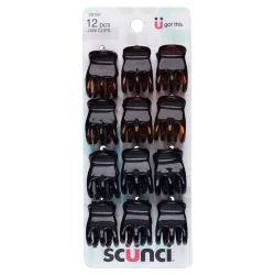 scünci Claw Clips 12 Each