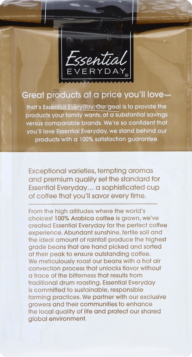 slide 4 of 6, Essential Everyday Donut Shop Ground Coffee Decaf- 12 oz, 12 oz