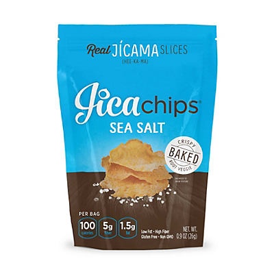 slide 1 of 2, Jica Chips Sea Salt Chips, 0.9 oz