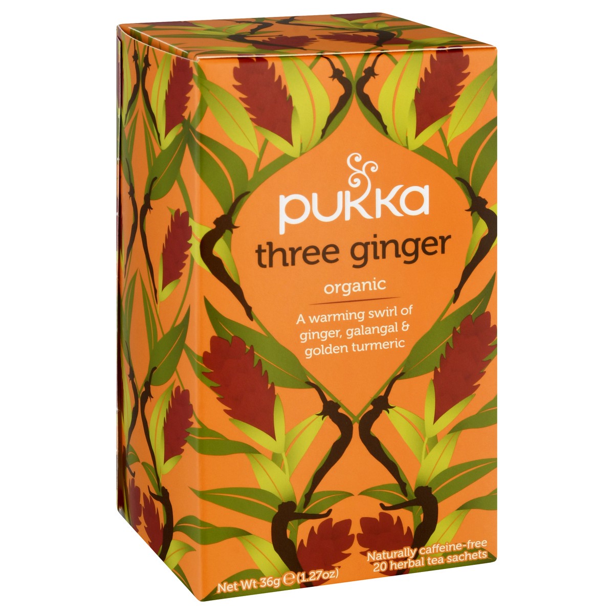 slide 3 of 12, Pukka Organic Herbal Tea Three Ginger Tea, 20 Tea Bags - 20 ct, 20 ct