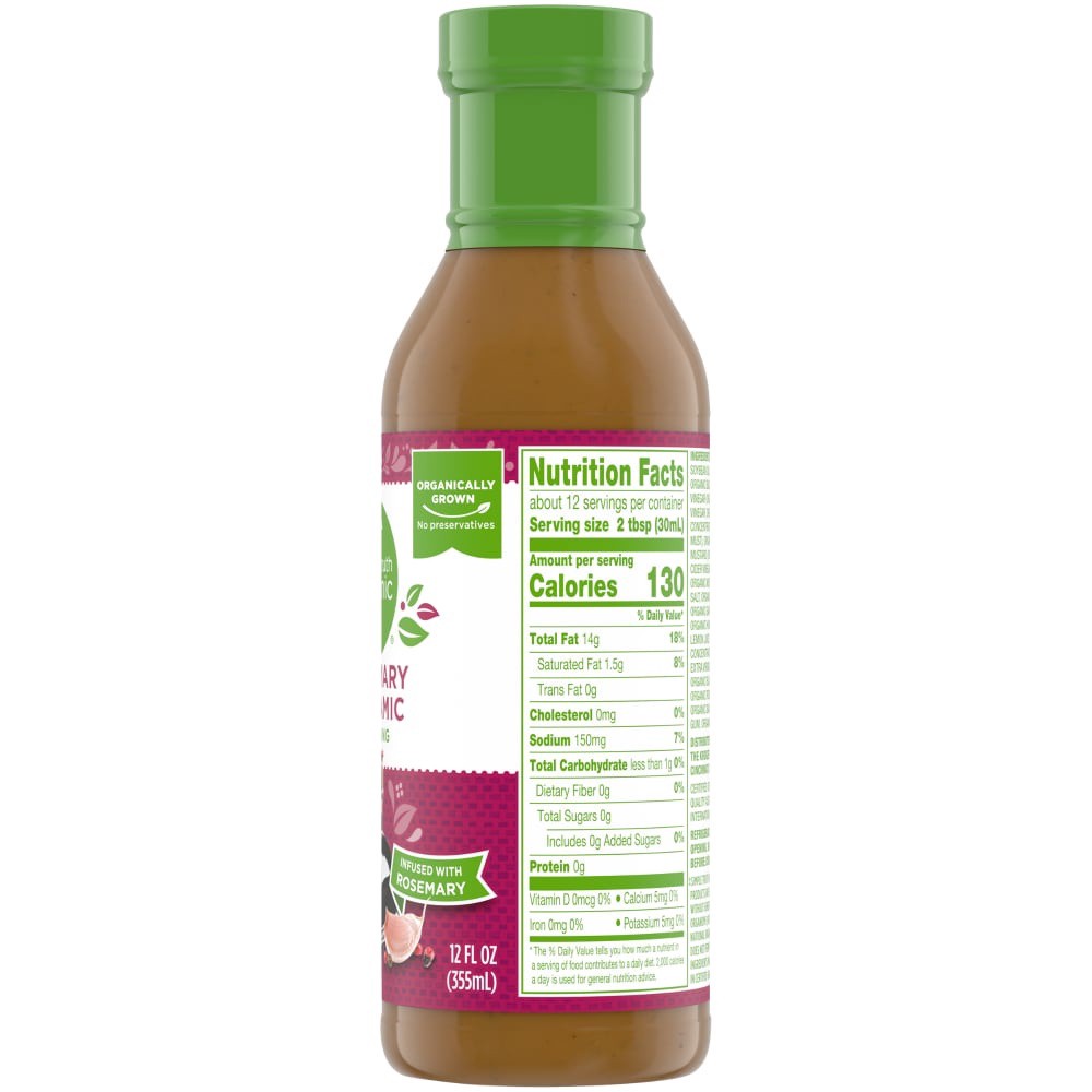 slide 2 of 3, Simple Truth Organic Balsamic Salad Dressing, 12 fl oz