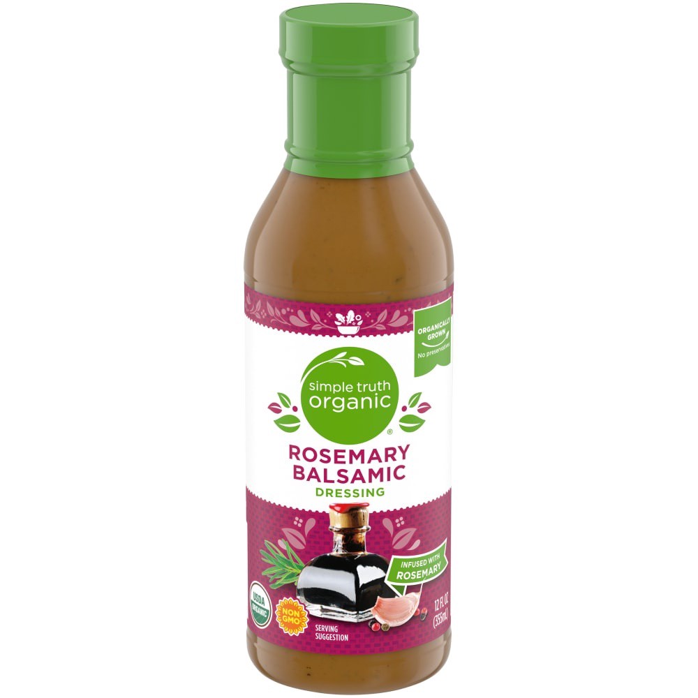 slide 3 of 3, Simple Truth Organic Balsamic Salad Dressing, 12 fl oz