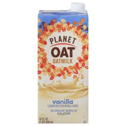 Planet Oat Vanilla Shelf-Stable Oatmilk, 32 oz