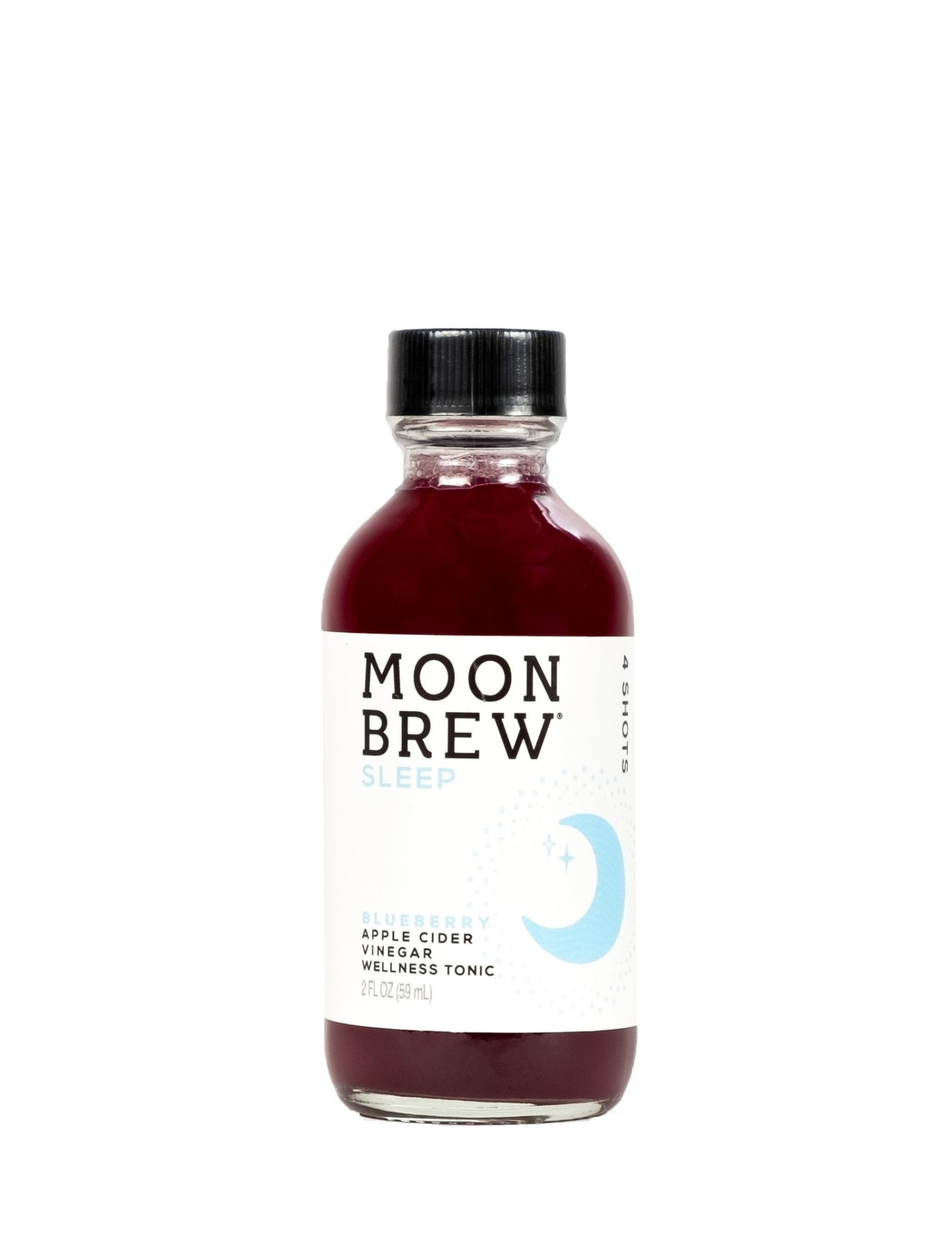 slide 1 of 1, Moon Brew Sleep, Blueberry Apple Cider Vinegar Tonic, 2 fl oz