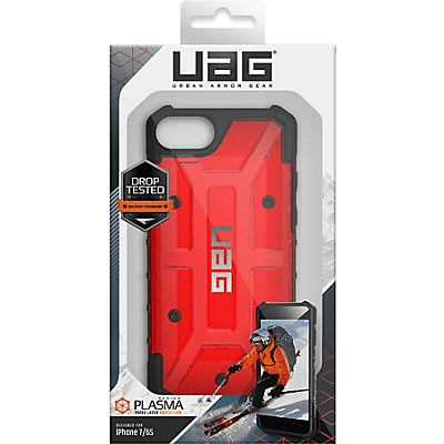 slide 1 of 1, Urban Armor Gear Plasma Case iPhone 7/8 Red, 1 ct