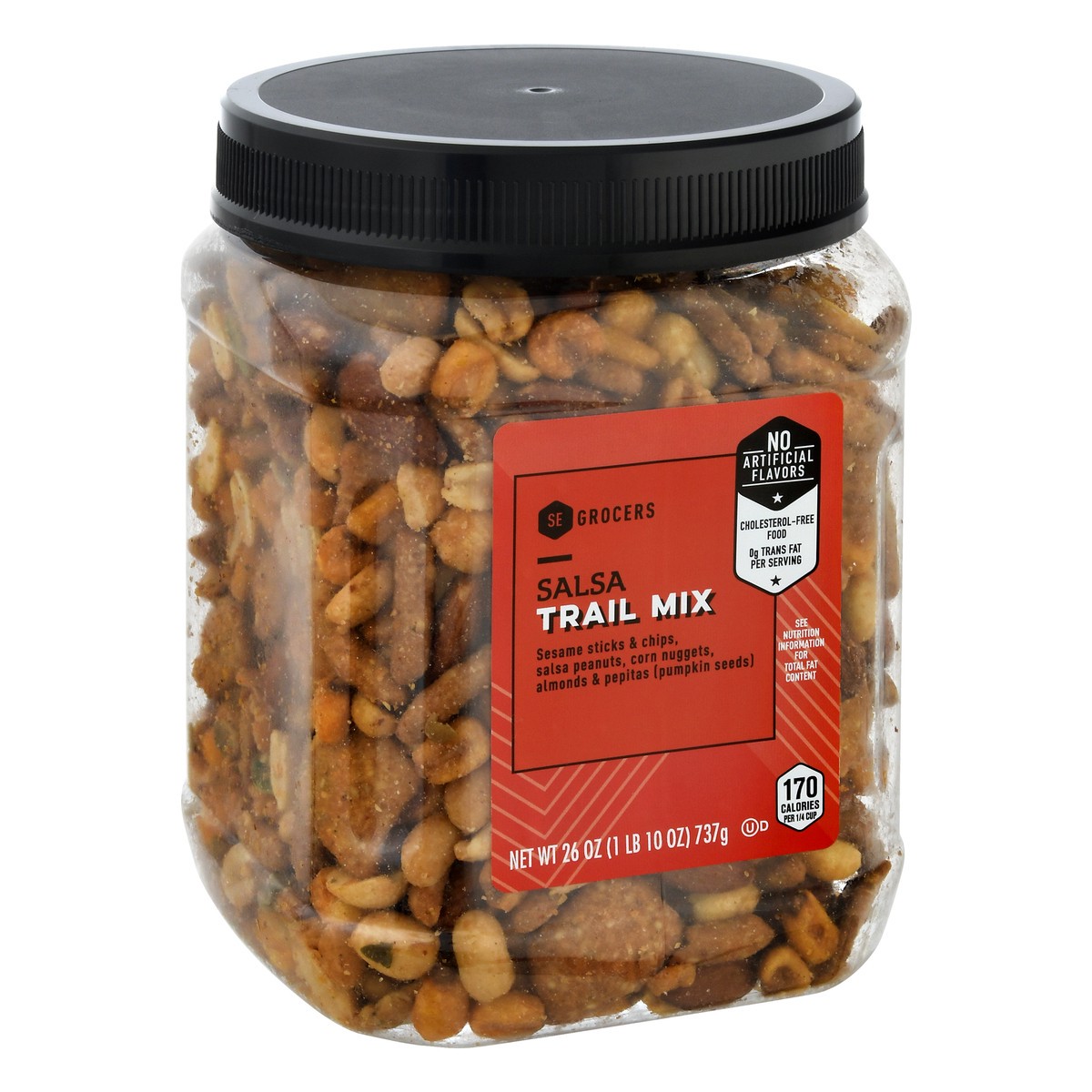 slide 5 of 10, SE Grocers Salsa Trail Mix, 26 oz