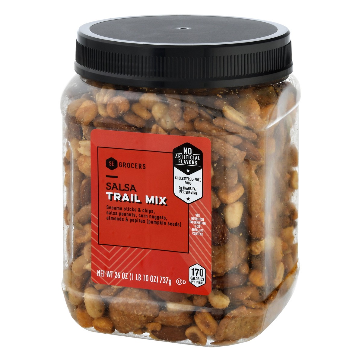 slide 4 of 10, SE Grocers Salsa Trail Mix, 26 oz