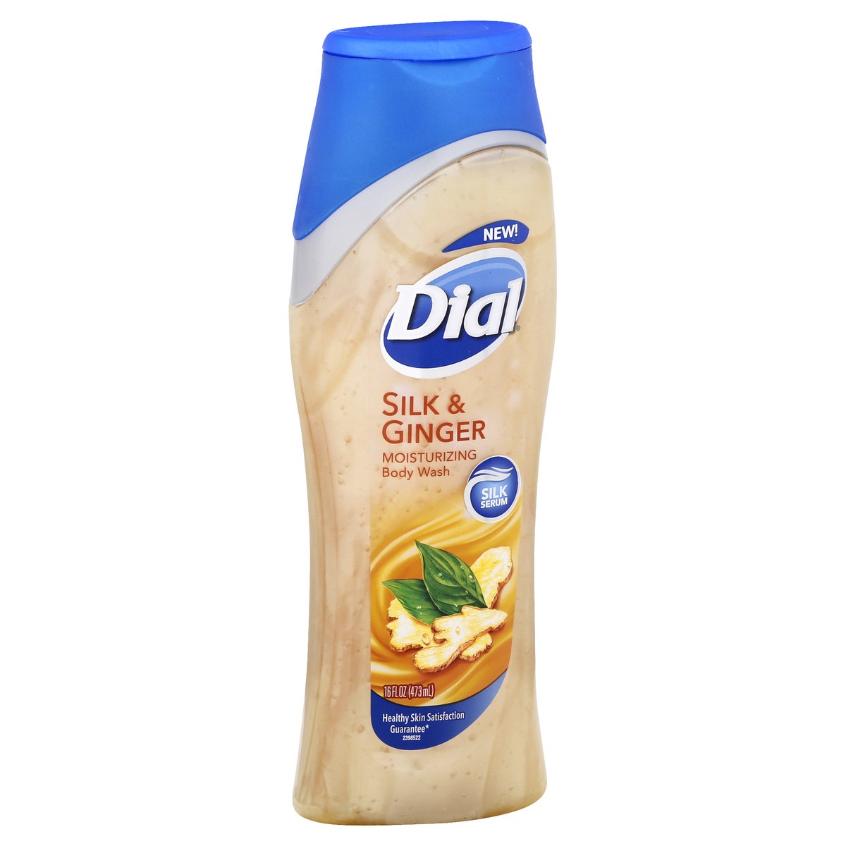 slide 5 of 9, Dial Moisturizing Silk & Ginger Body Wash 16 oz, 16 fl oz