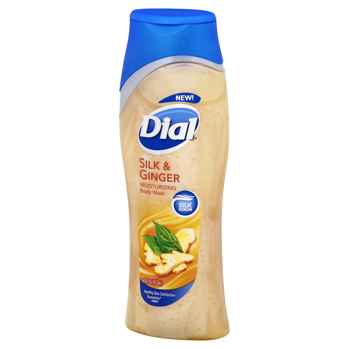 slide 2 of 9, Dial Moisturizing Silk & Ginger Body Wash 16 oz, 16 fl oz