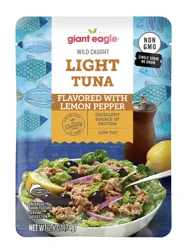 Giant Eagle Light Tuna, Lemon Pepper