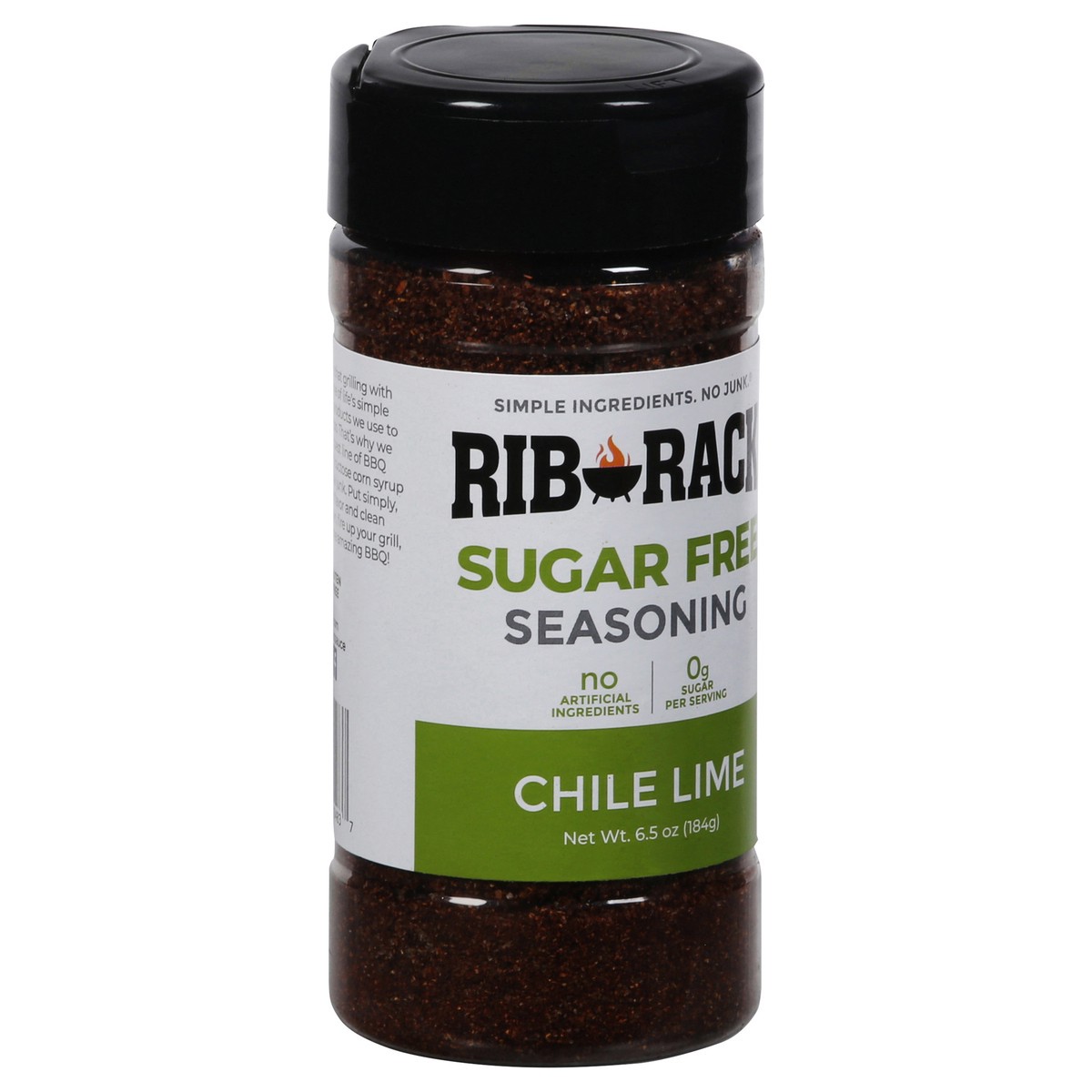 slide 2 of 9, Rib Rack Chile Lime Sugar Free Seasoning, 6.5 oz