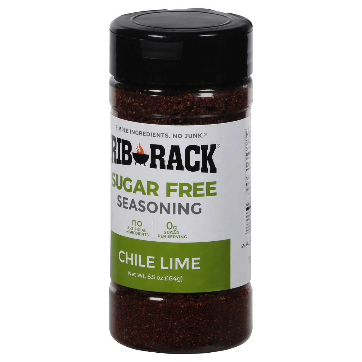 slide 3 of 9, Rib Rack Chile Lime Sugar Free Seasoning, 6.5 oz