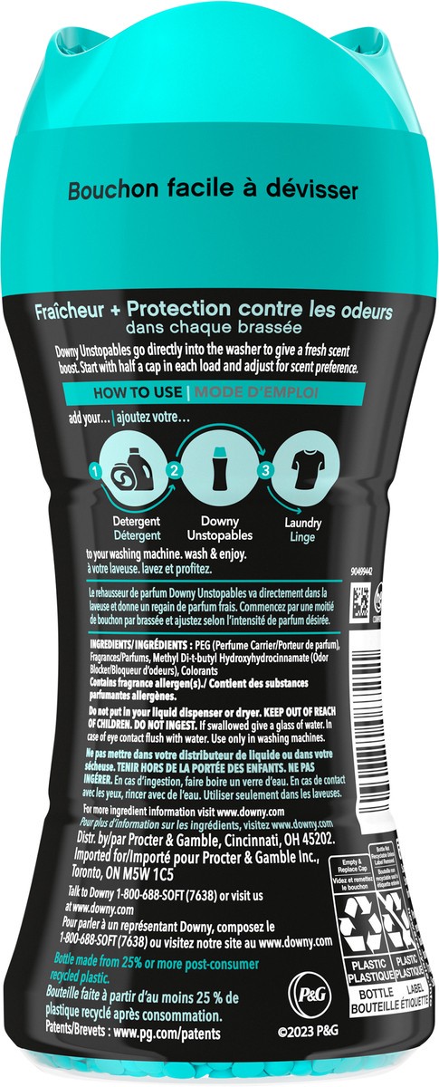 slide 4 of 7, Downy Unstopables In Wash Scent Booster Beads, Fresh Scent, 5 oz, Laundry Beads for odor Protection, Downy Scent Booster Beads, Laundry Scent Boosters, 5 oz
