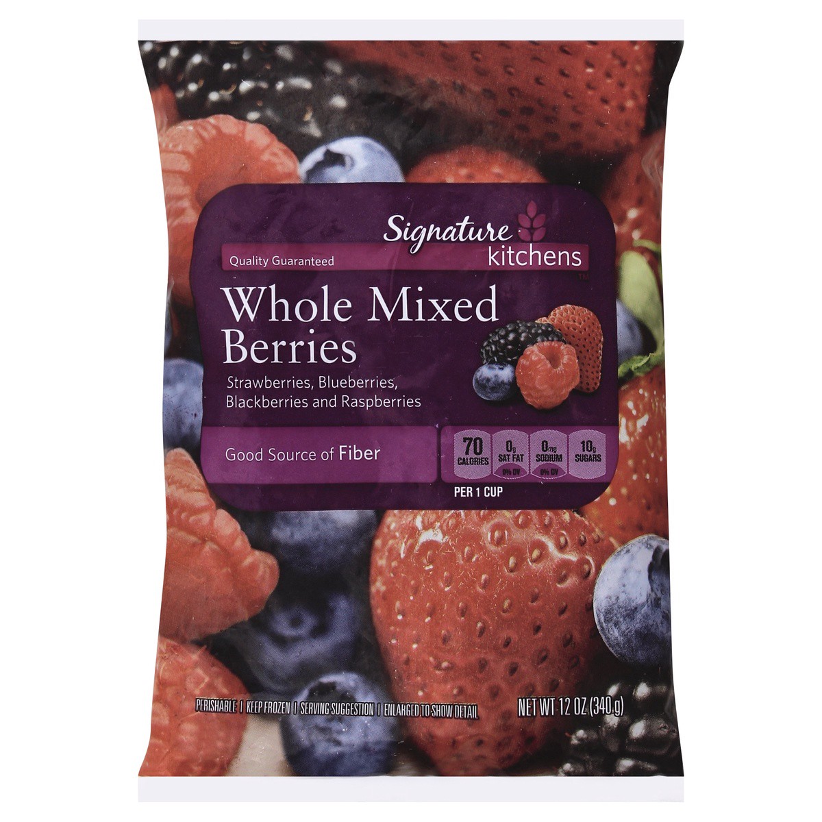 slide 1 of 5, Signature Select Berry Mix 12 oz, 12 oz