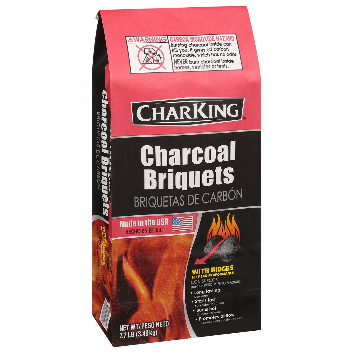 slide 6 of 9, CharKing Charcoal Briquets 7.7 lb, 7.7 lb