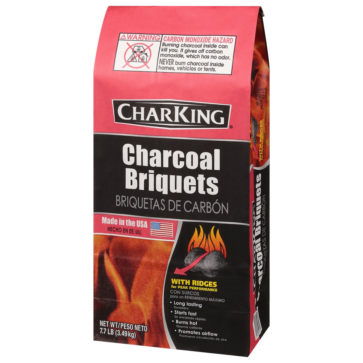 slide 2 of 9, CharKing Charcoal Briquets 7.7 lb, 7.7 lb