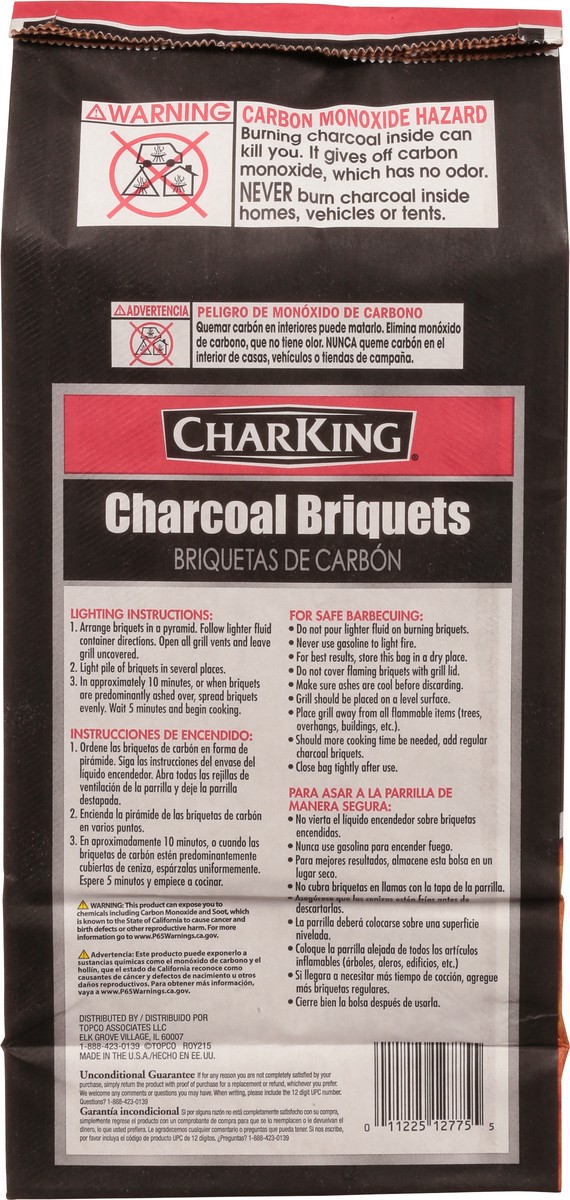 slide 4 of 9, CharKing Charcoal Briquets 7.7 lb, 7.7 lb