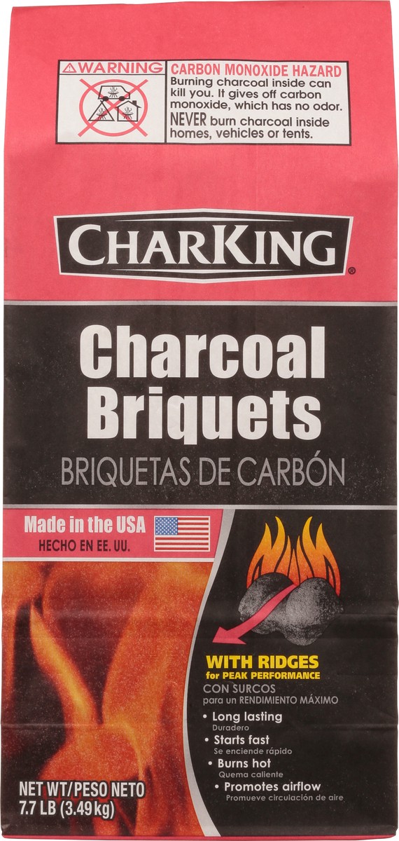 slide 5 of 9, CharKing Charcoal Briquets 7.7 lb, 7.7 lb