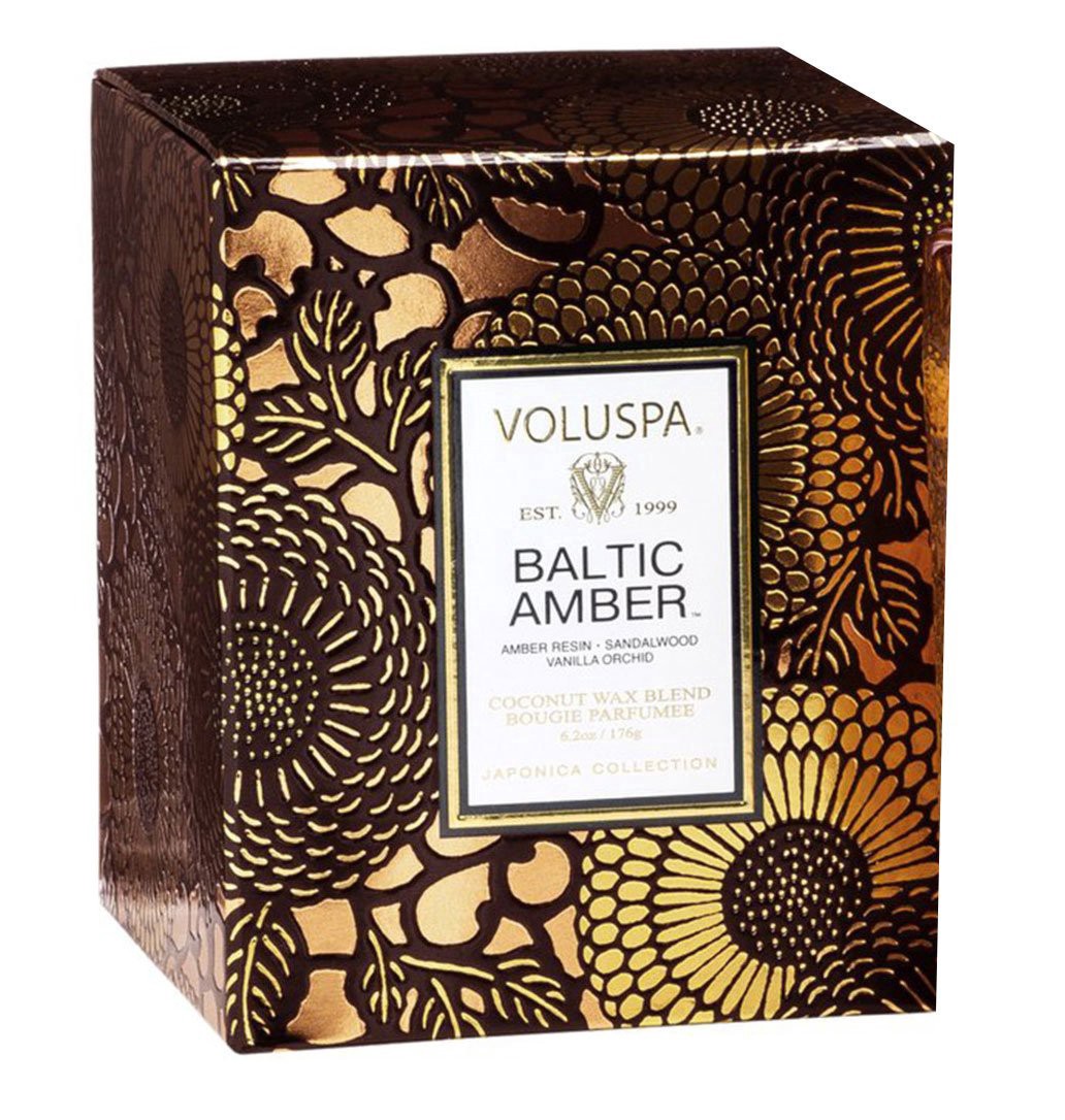 slide 1 of 1, Voluspa Baltic Amber Classic Candle, 1 ct