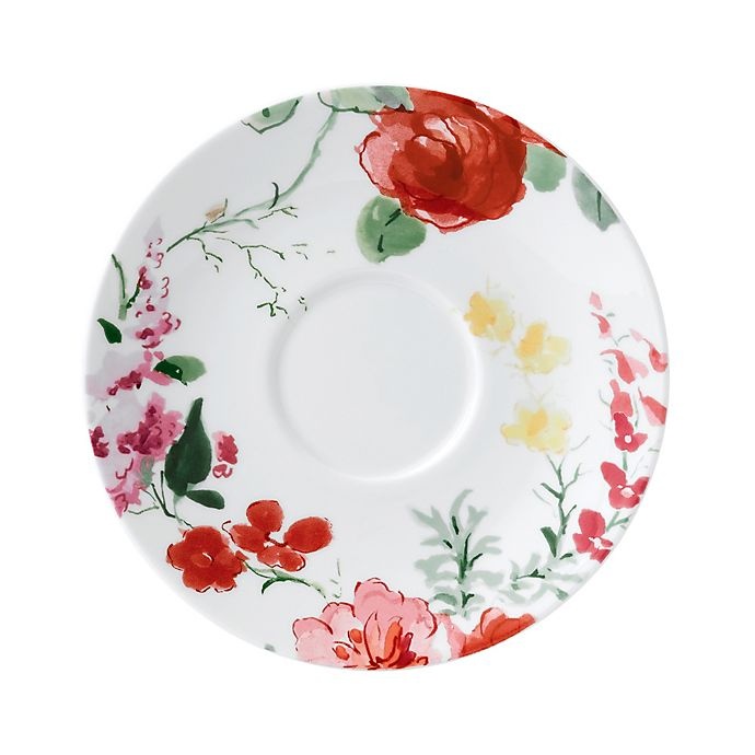 slide 1 of 1, Wedgwood Jasper Conran Floral Saucer, 1 ct