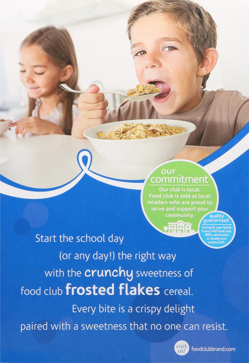 slide 5 of 14, Food Club Frosted Flakes Cereal 13.5 oz, 13.5 oz