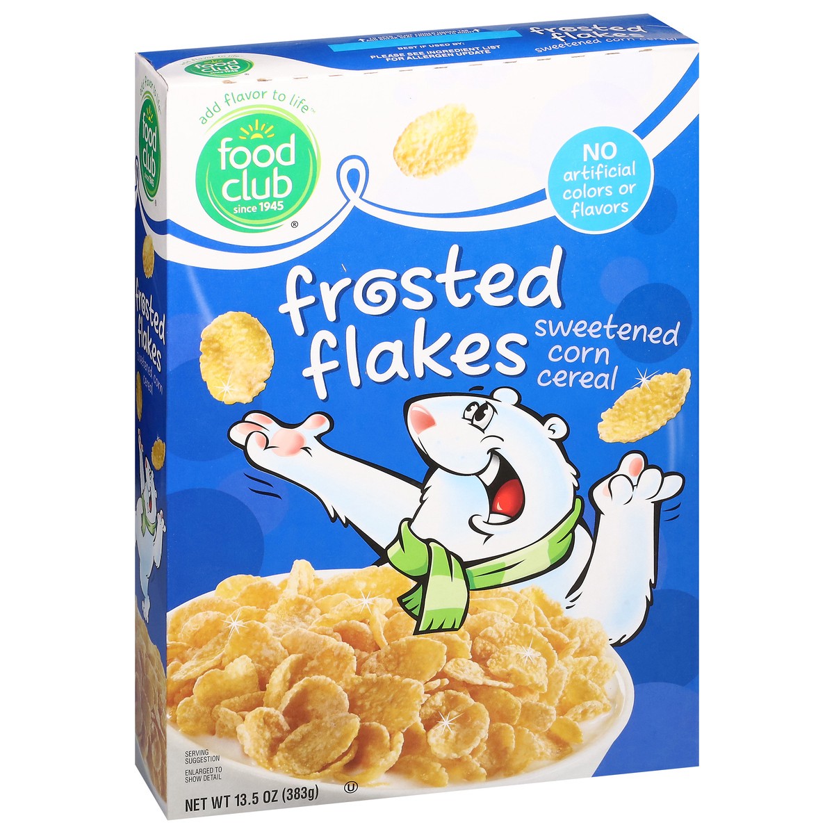 slide 14 of 14, Food Club Frosted Flakes Cereal 13.5 oz, 13.5 oz
