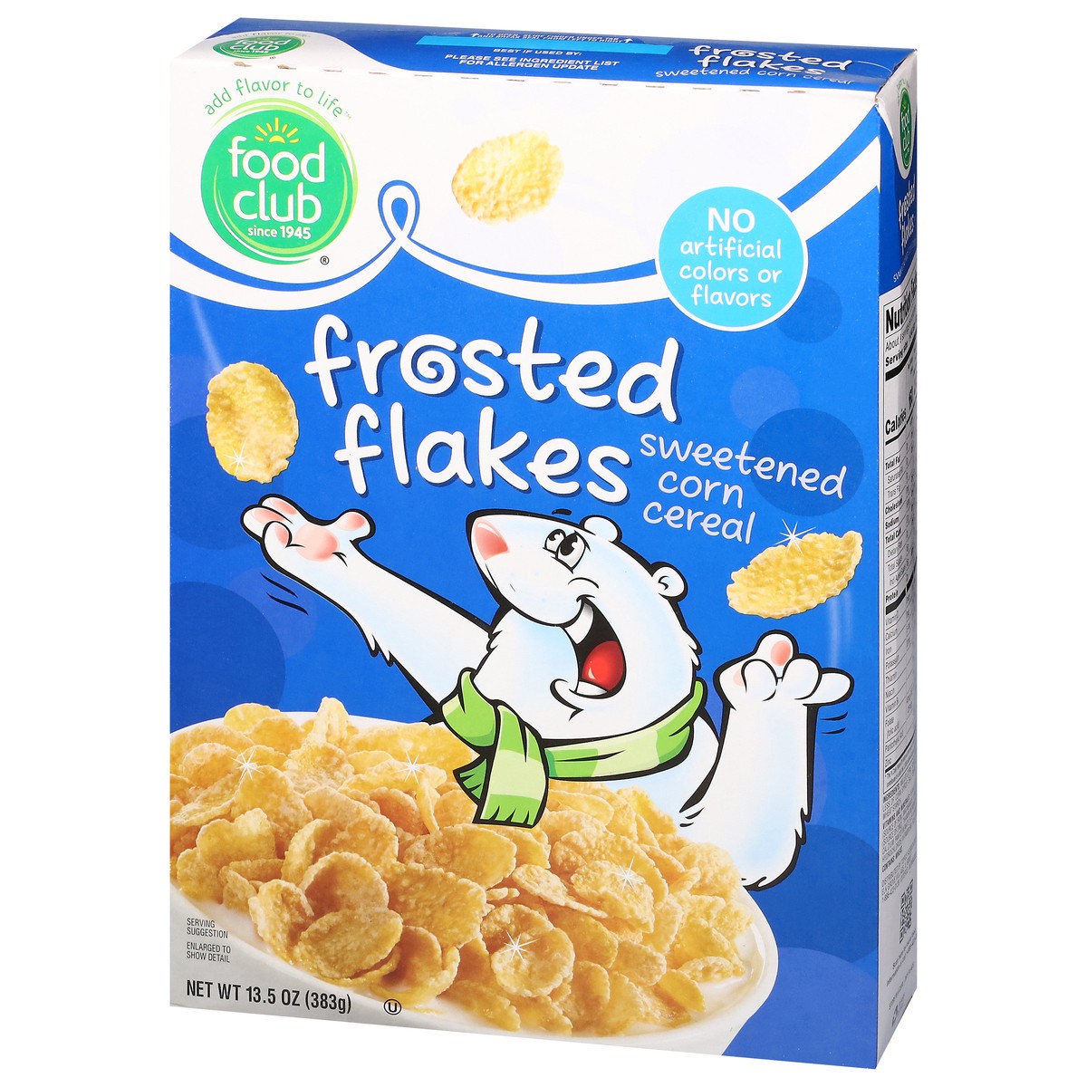 slide 9 of 14, Food Club Frosted Flakes Cereal 13.5 oz, 13.5 oz