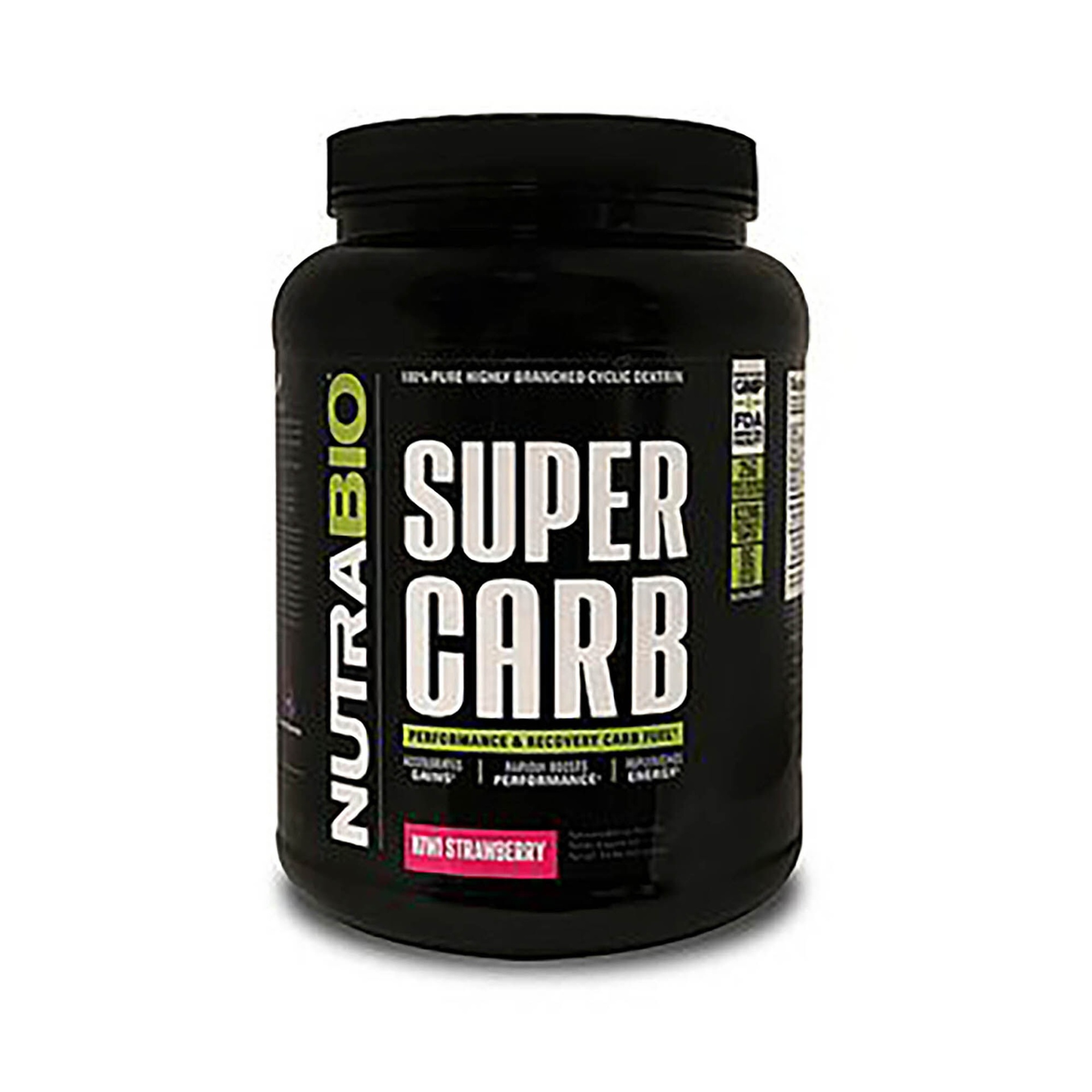 slide 1 of 1, NutraBio Super Carb - Kiwi Strawberry, 2 lb