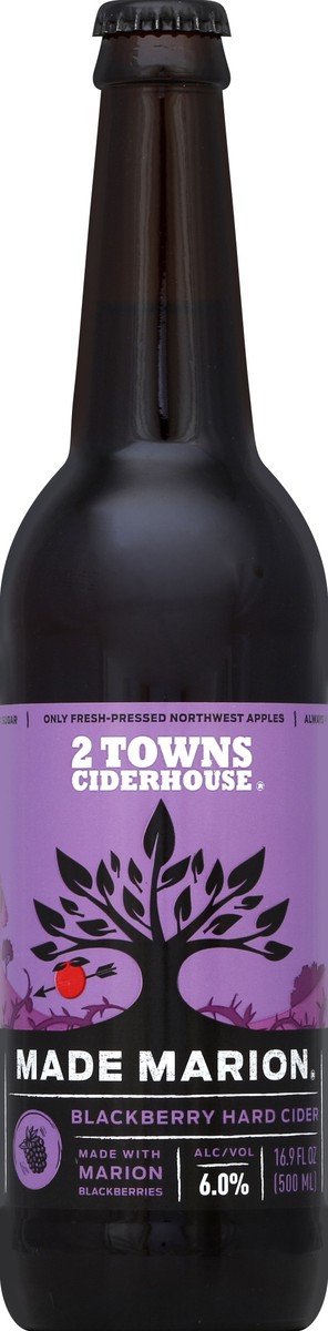 slide 4 of 5, 2 Towns Ciderhouse Hard Cider 16.9 oz, 16.9 fl oz