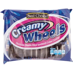 Best Choice Chocolate Double Stuffed Sandwich Cookies