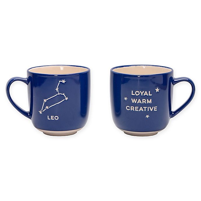 slide 1 of 1, Formation Brands Leo Zodiac Mug - Blue, 1 ct