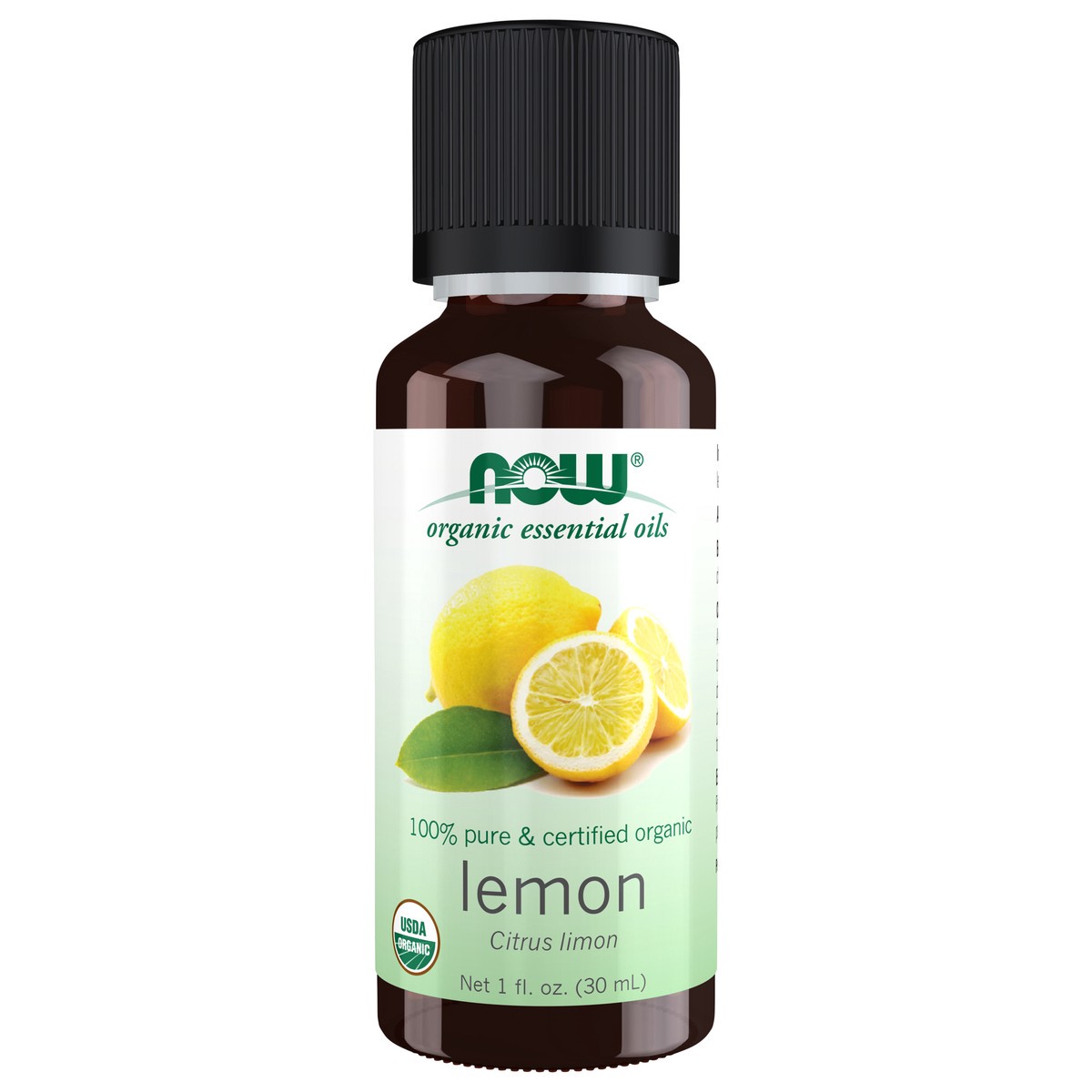 slide 1 of 9, NOW Lemon Oil, Organic - 1 fl. oz., 1 oz