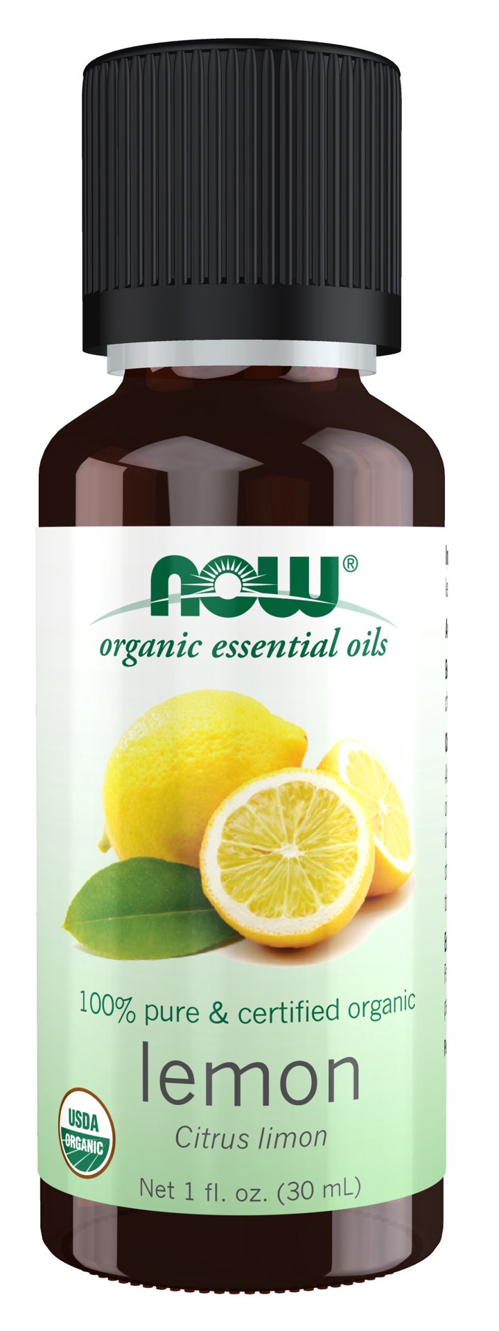 slide 1 of 9, NOW Lemon Oil, Organic - 1 fl. oz., 1 oz