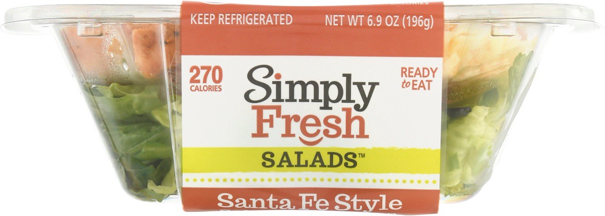 slide 4 of 9, Simply Fresh Salads Santa Fe Style Salad with Chicken 6.9 oz, 6.9 oz