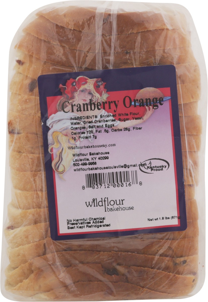 slide 6 of 13, Wildflour Bakehouse Cranberry Orange Bread 1.8 lb, 1.8 lb