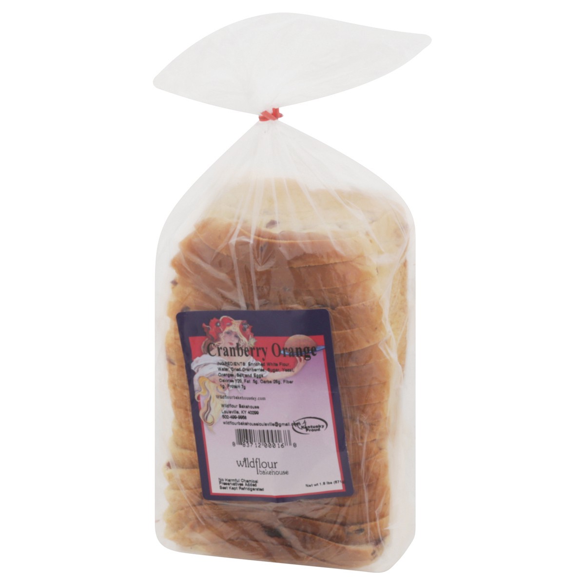 slide 11 of 13, Wildflour Bakehouse Cranberry Orange Bread 1.8 lb, 1.8 lb