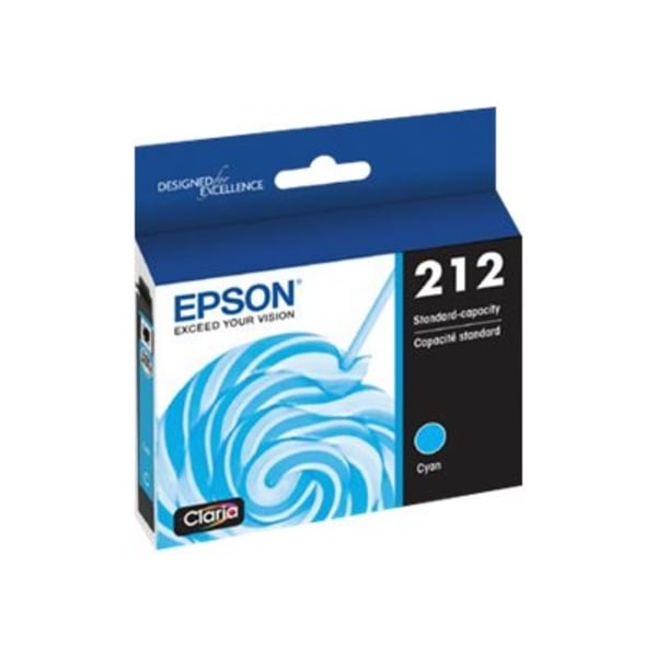 slide 1 of 1, Epson Claria 212 Cyan Ink Cartridge (T212220-S), 1 ct