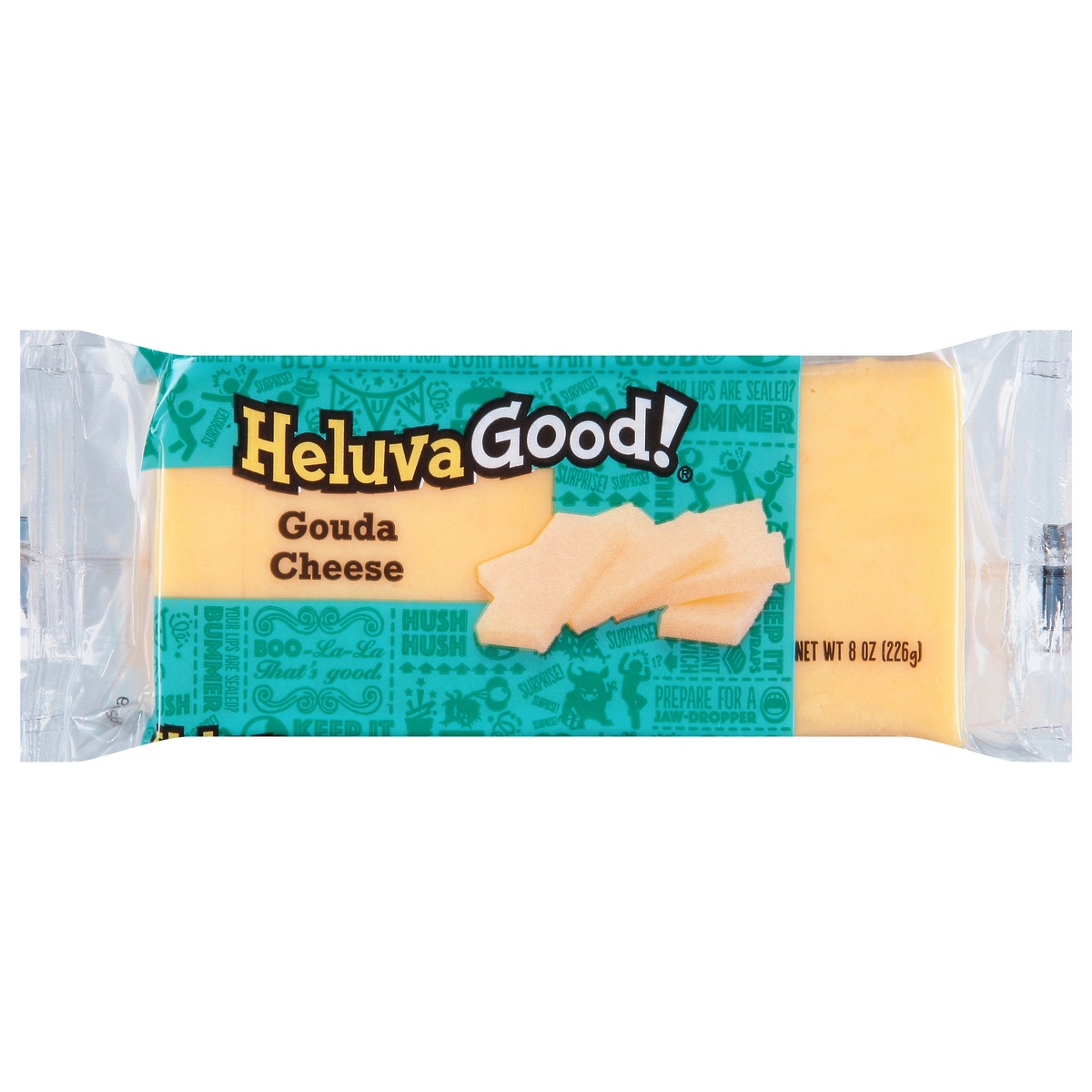 slide 1 of 1, Heluva Good Gouda Stick Cheese, 8 oz