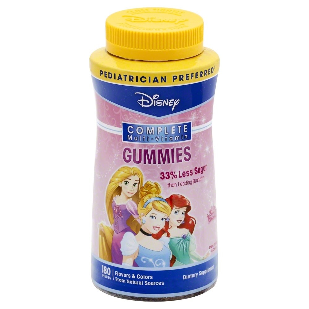 slide 1 of 1, Disney Princesses Complete Multivitamin Gummies, 180 ct