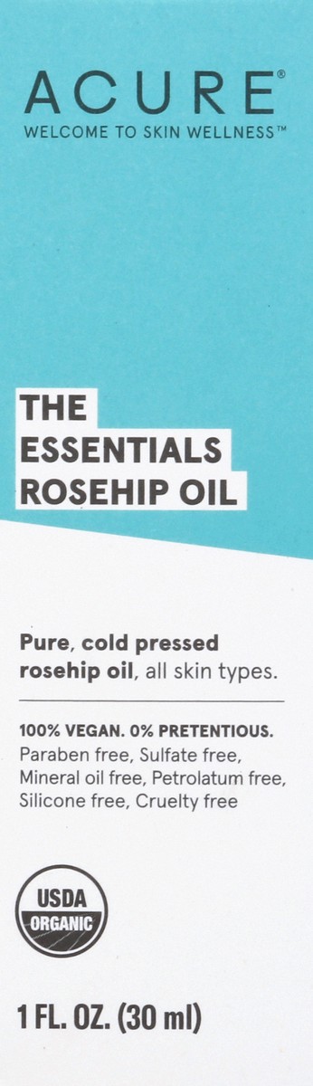 slide 2 of 7, ACURE Organic Rosehip Oil, 1 fl oz