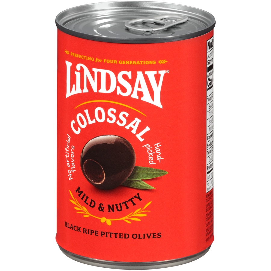 slide 3 of 8, Lindsay California Ripe Pitted Colossal Olives, 5.75 oz