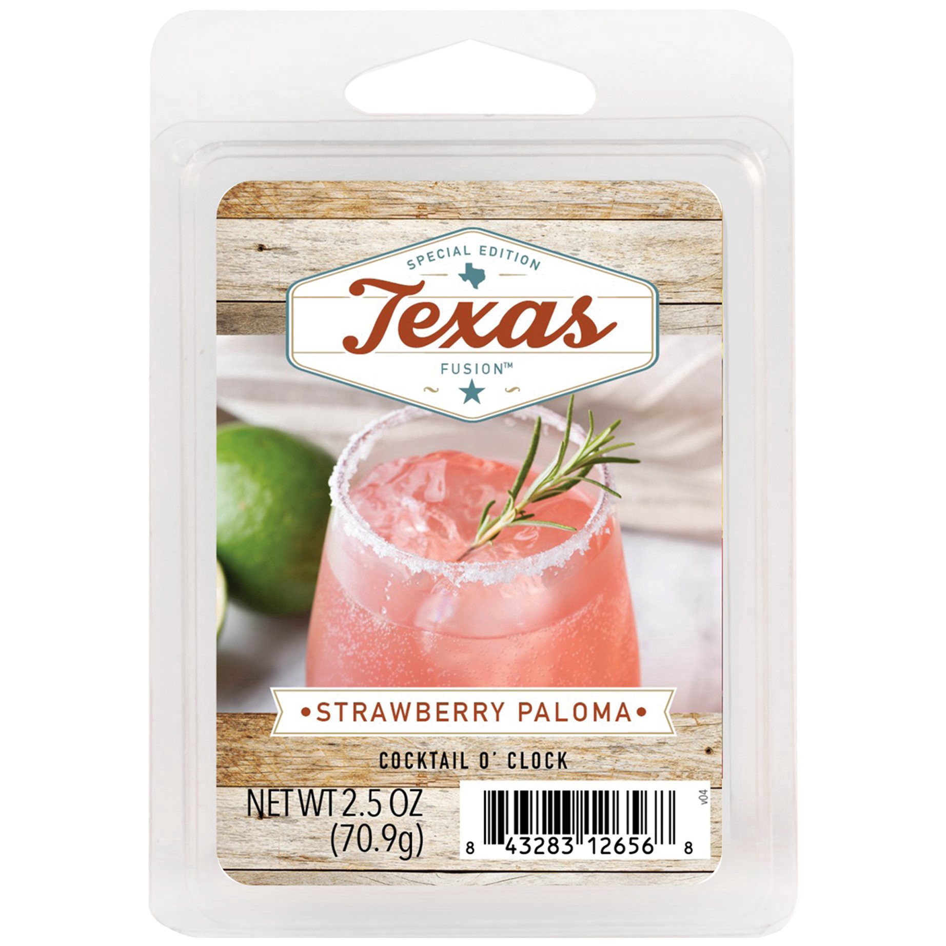 slide 1 of 1, Fusion Texas Edition Strawberry Paloma Scented Wax Cubes, 2.5 oz