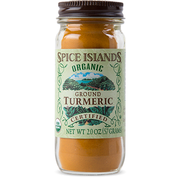 slide 1 of 1, Spice Islands Organic Tumeric, 2 oz