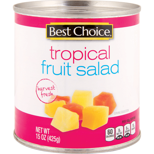 slide 1 of 1, Best Choice Tropical Fruit Salad, 15 oz