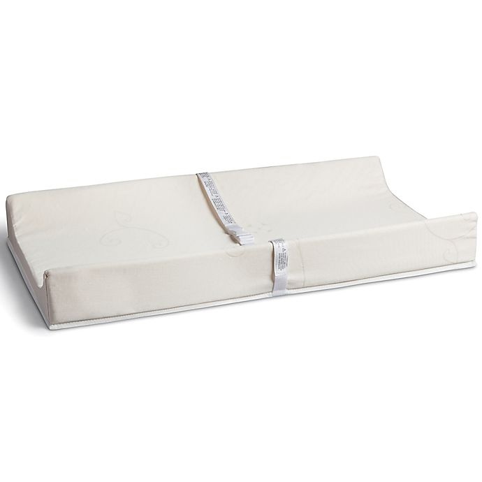 slide 1 of 6, Simmons Kids BeautySleep Contoured Changing Mattress Pad, 1 ct