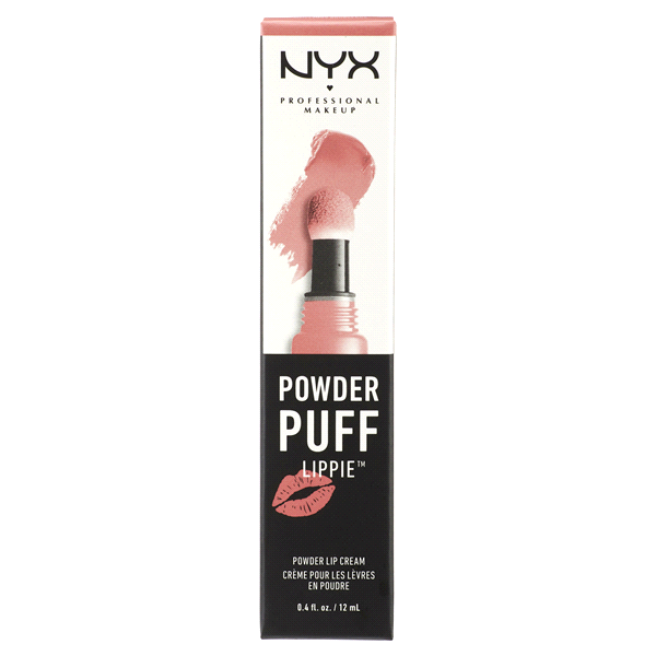 slide 1 of 1, NYX Professional Makeup Professional Makeup Powder Puff Lippie Powder Lip Cream Best Buds, 0.4 fl oz