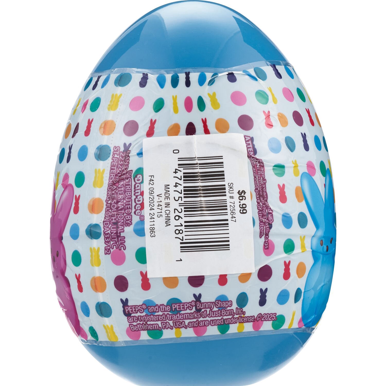 slide 5 of 6, Peeps Mystery Egg With Pink Plush, 4.75 In, 1 ct