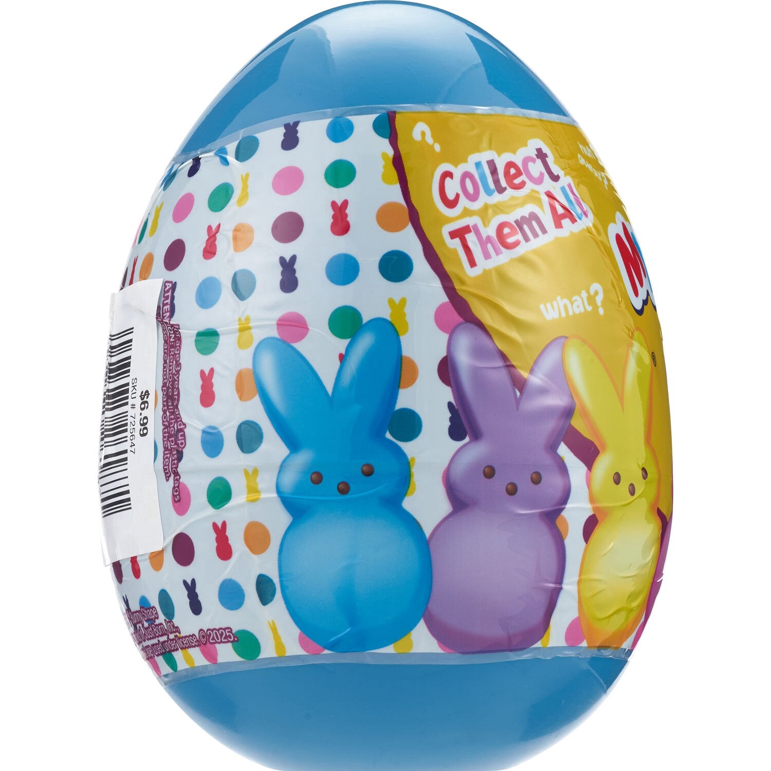 slide 4 of 6, Peeps Mystery Egg With Pink Plush, 4.75 In, 1 ct