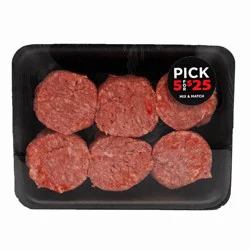 Ground Beef Sliders 6 ct
